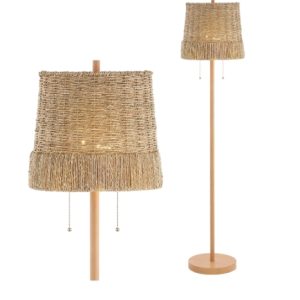 Rattan Floor Lamp