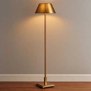 60" Metal Floor Lamp