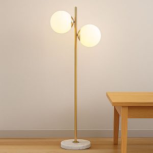 60.5" 2-Light Floor Lamp
