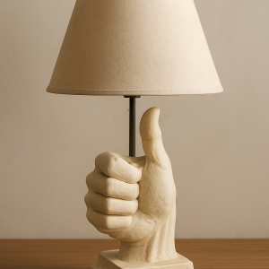 24"H Resin Table Lamp