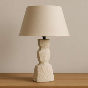 24.5"H Resin Table Lamp