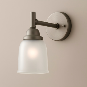 10.5"H Glass Wall Lamp