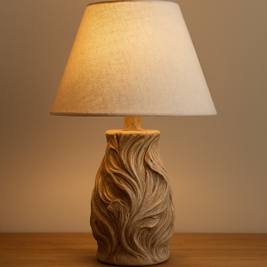 54.5cmH Resin Table Lamp