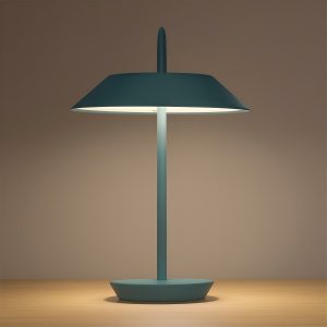 Modern LED Table Lamp – Matte Metal Finish, Adjustable Light Direction, Minimalist Design